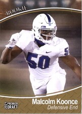 2021 SAGE HIT Gold #115 Malcolm Koonce - FB