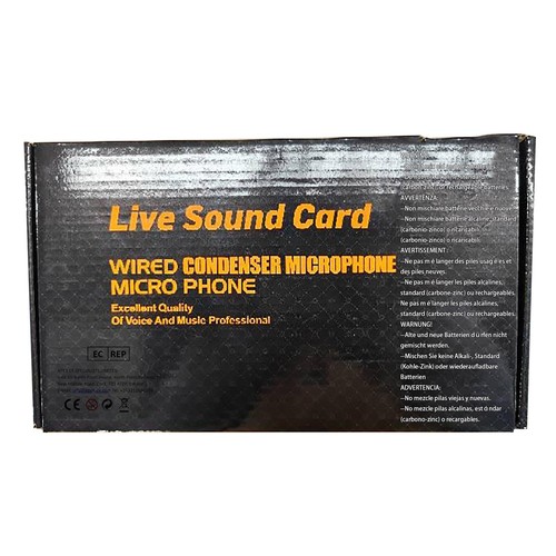 F999 Live Sound Card For Podcast/Live Broadcasts/ Music Recording Equipment - Afbeelding 14 van 14