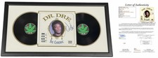 Dr. Dre signed 12″ Vinyl Record Jacket Sleeve The Chronic Rapper Rap