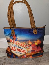 MONTANA WEST -  Las Vegs Canvas TOTE/TRAVEL BAG - NEW WITH TAGS!!