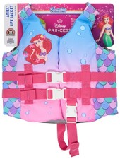 Kids Swimming Safety Life Jacket - Disney Princess Ariel 33-55 lbs