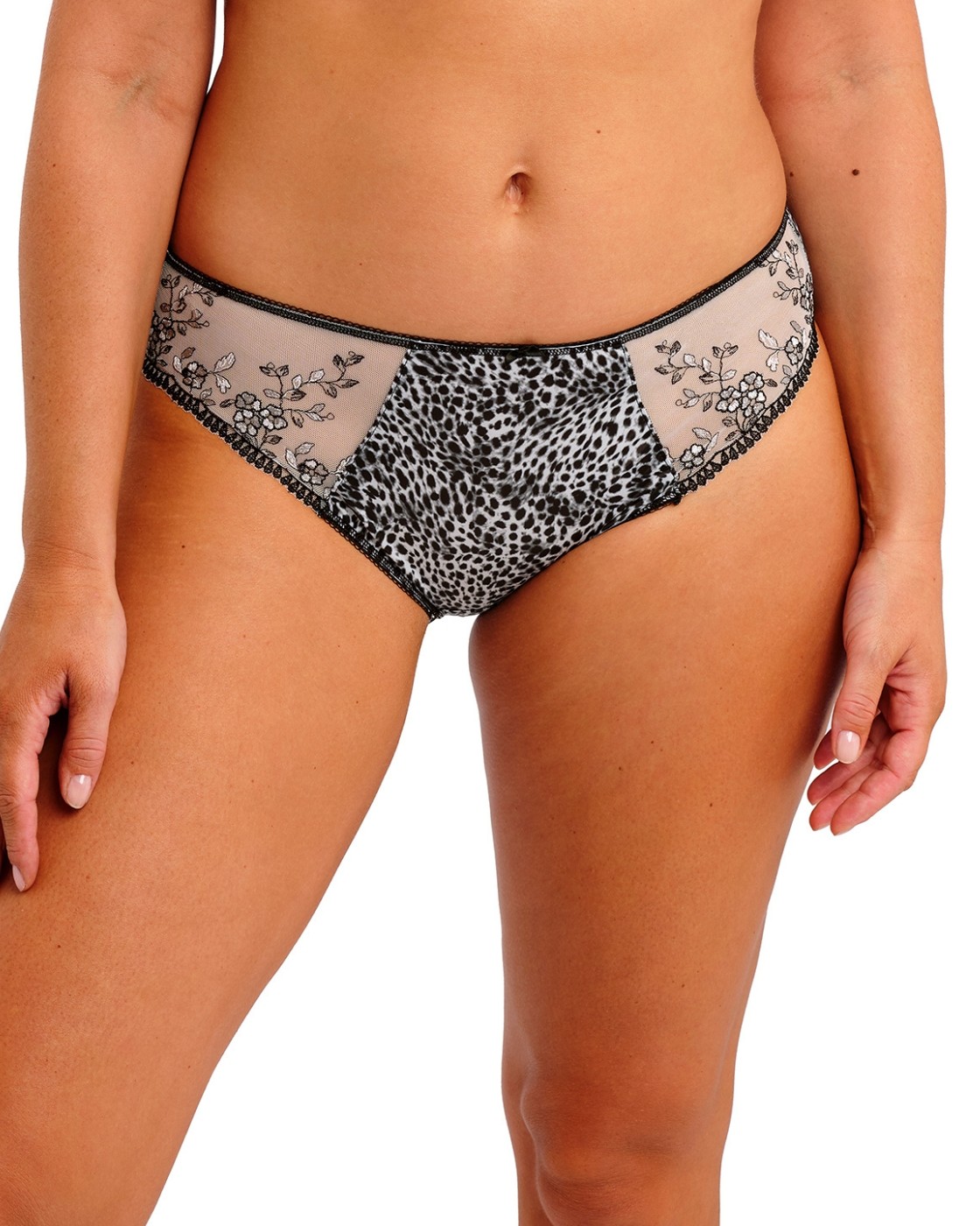 Fantasie Lindsey Brief Mid Rise Embroidered Womens Knickers Lingerie 102550