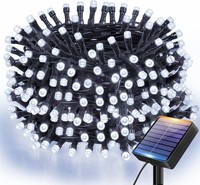 Lichterkette AußEn Solar 6M 60 LED FüR Garten Terrasse Balkon Outdoor