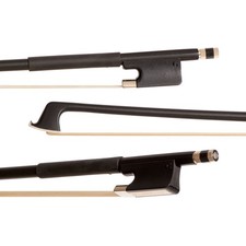 Glasser Standard Fiberglass Viola Bow for 13" ndash;14", Black