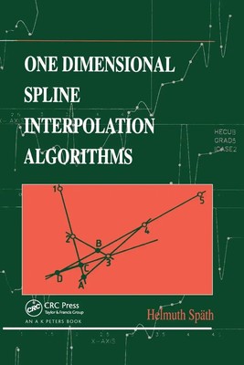 Helmuth Späth | One Dimensional Spline Interpolation Algorithms | Taschenbuch