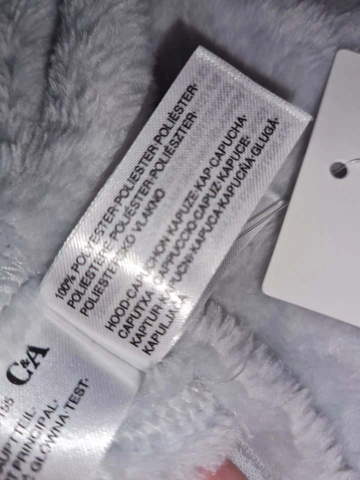 Neu Disney Dumbo Gr. 80 86 C&A Bademantel Kuschelig Weich - Bild 2 von 4