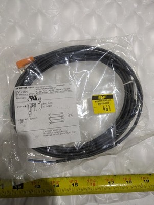 ECOMAT EVC154  IFM EVC154 FEMALE EFFECTER CABLE ECOMAT 400 CORDSET 4 PINS