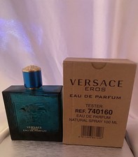 Versace Eros Eau de Parfum Spray Tester 100ml/3.4fl.oz Men's Authentic