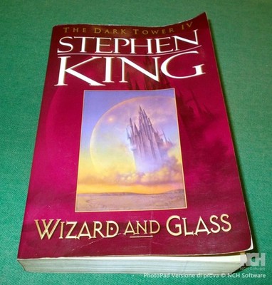 STEPHEN KING The Dark Tower IV ''Wizard and Glass'' in englischer Aufl. Federbuch 1997