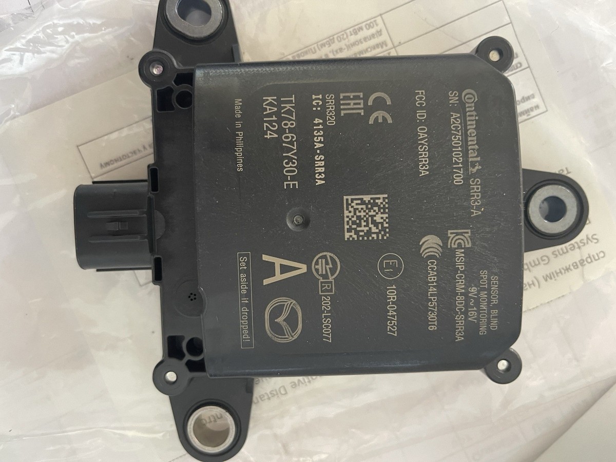 Mazda Cx-9 Blind Spot Monitor 2016 to 2020 Tk78 67 Y30e for sale