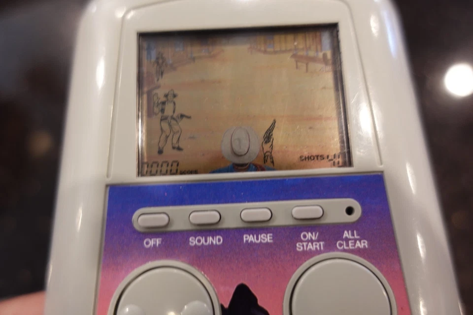 KONAMI LONE RANGER  Vintage Electronic Handheld Tabletop  Arcade Video game C1 - image 4 of 4