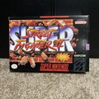 Super Street Fighter 2 for The Super Nintendo SNES Complete In Box. CIB