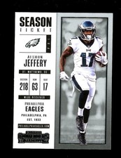 2017 Panini Contenders Season Ticket #85 Alshon Jeffery Philadelphia Eagles QTY