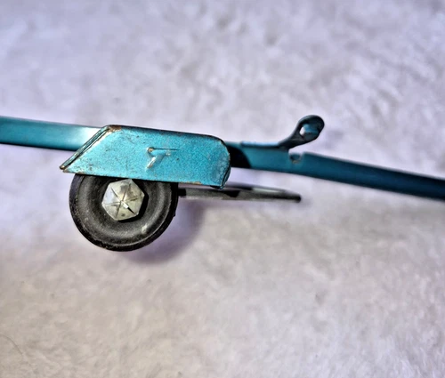 Vintage Tonka Toys Blue Single Axle Boat Trailer 1960’s Pressed Steel For Set