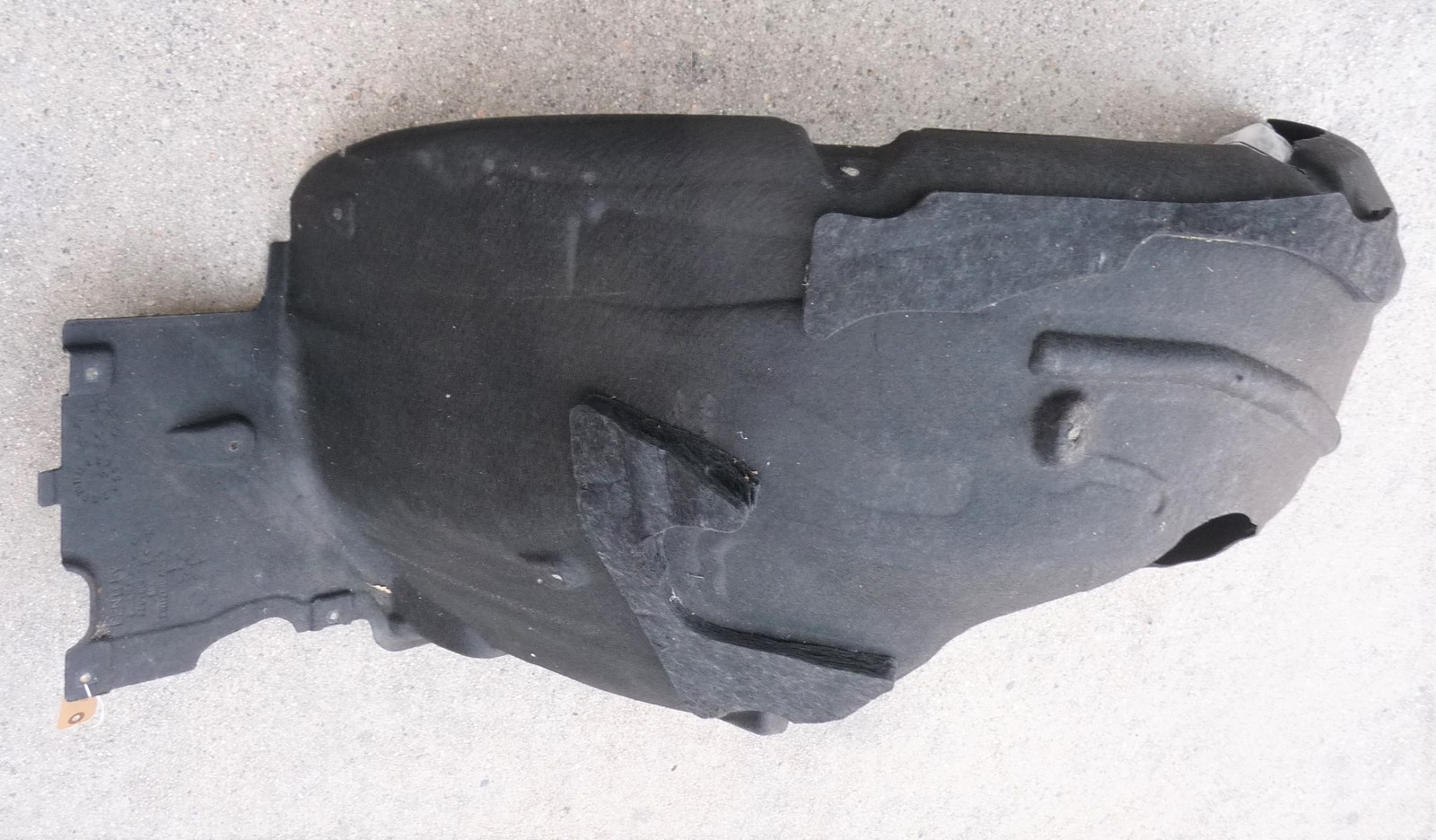2019-2024 Bentley Continental GT Front Left Wheel Housing Liner 3SD810907B OEM