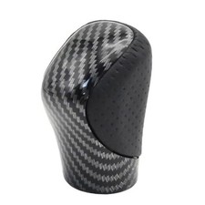 Shift Lever Knob, Leather Gear Shift Knob Shifter Replacement for Lexus Black