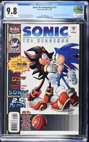 Sonic the Hedgehog #124 2003 Archie Publications CGC 9.8 004
