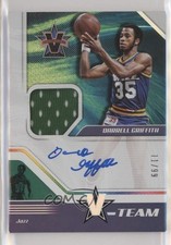 2018 Panini Chronicles V-Team Signature Swatches 11/99 Darrell Griffith Auto 0q0