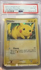 Pokémon - Pikachu - 74/112 - Common Reverse Holo - Fire Red & Leaf Green - PSA 6