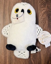 Wizarding World of Harry Potter Hedwig Owl 9" Plush Hogwarts Letter Hidden Pouch