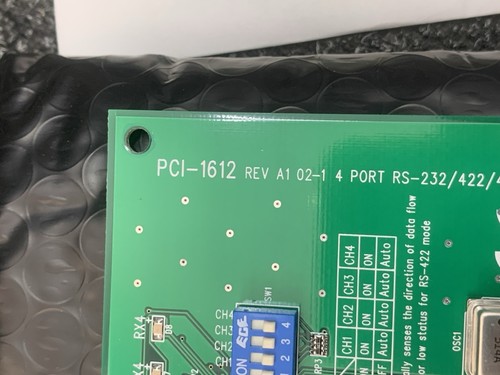 Advantech PCI-1612 Rev.A1 02-4 4 Port Data Acquisition Card - Afbeelding 3 van 6