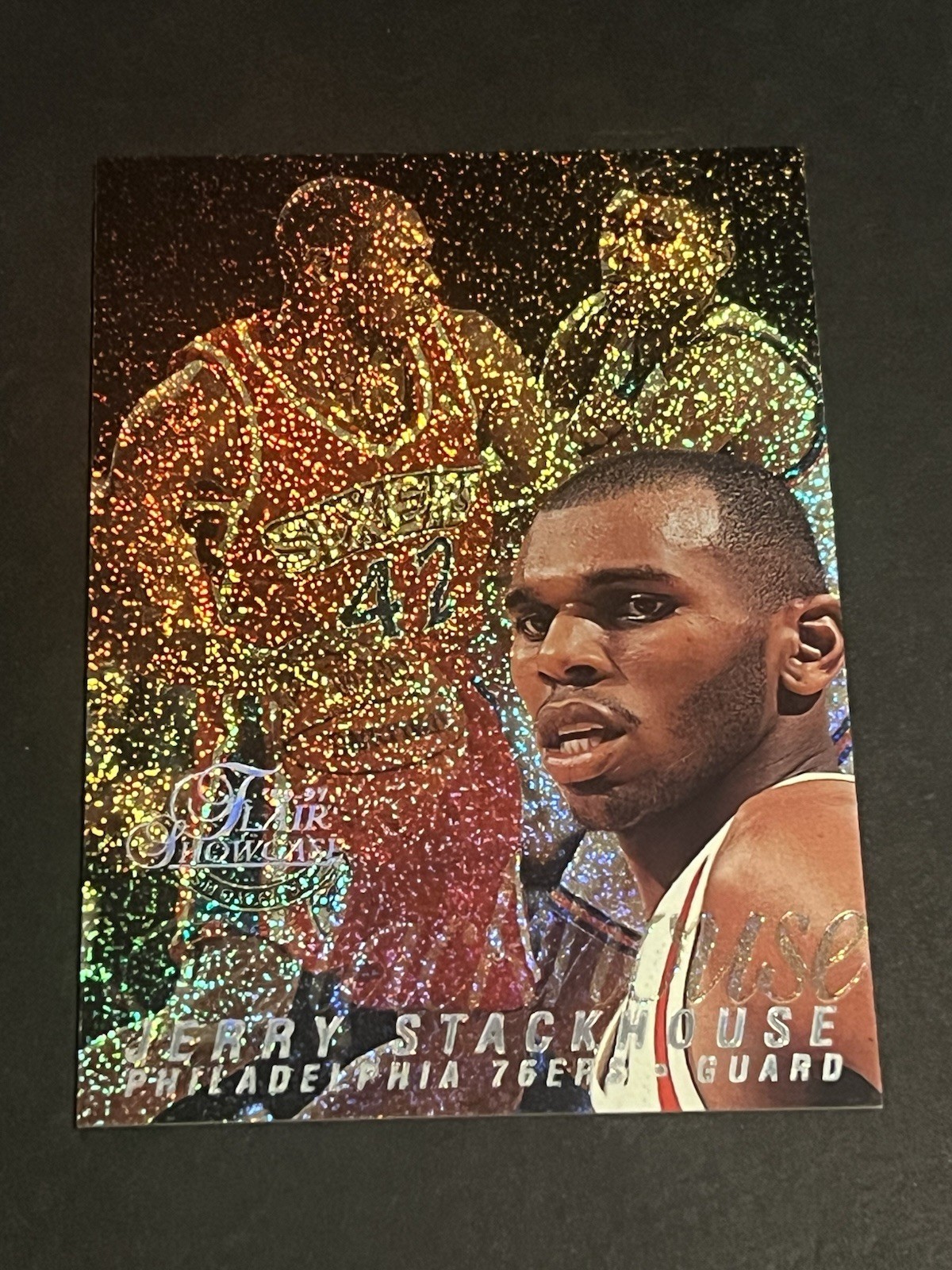 1996-97 1996 FLAIR SHOWCASE SHOWPIECE ROW 0 JERRY STACKHOUSE #16 ✅OutMyListings