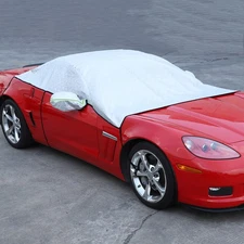 Half Top Roof Cover Sun Shade Rain Snow Guard Fits Corvette C6 2005-2013