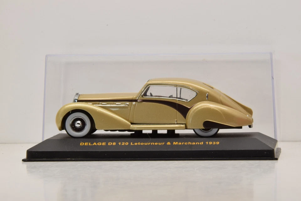 DELAGE D8 120 LETOURNEUR & MARCHAND 1939 IXO MUSEUM 1/43 NEUF EN BOITE - Photo 2/4