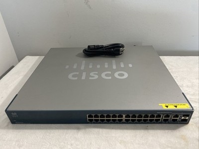 Cisco ESW-520-24P-K9 24-port 10/100 Ethernet Switch with POE in Good Condition