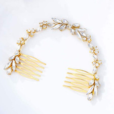Wedding Crystal Hair Combs Bridal Headpieces Wedding Hair Accessories for Brides