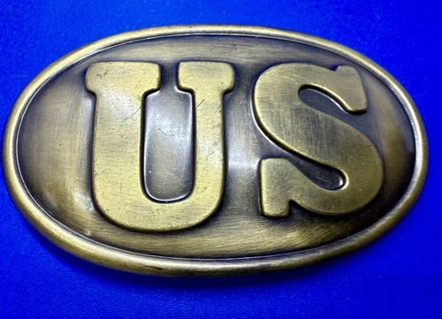 US Civil War Union Soldiers Uniform Reproduction Vintage Belt Buckle