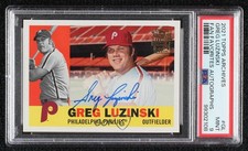 2021 Archives Fan Favorite 1960 Topps Greg Luzinski #FFA-GL PSA 9 MINT Auto 1k2s
