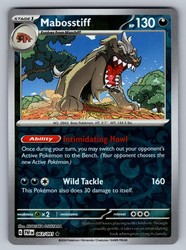 Mabosstiff 063/091 Paldean Fates Reverse Holo Rare