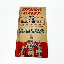 Straight Arrow 1951 Secrets of Indian Lore 72 Injun-Unites Vin Promo Golden Age