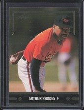 1991 Leaf Gold Rookies Insert #BC6 Arthur Rhodes RC - Baltimore Orioles - MINT