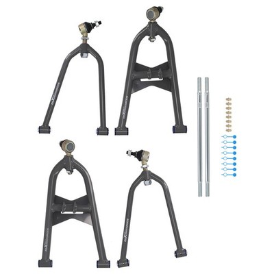 4PC VERSTELLBARE QUERLENKER A-ARM VORNE L+R FOR HONDA ATV TRX400EX PORTRAX 400EX