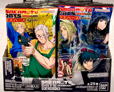 BANDAI SAKAMOTO DAYS Wafers The Animation card x20P in box