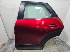 MAZDA CX-30 DOOR REAR LEFT PASSENGER SIDE IN RED SE-L 2019-2026