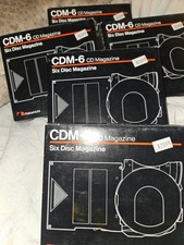 Nakamichi CDM-6 Six Compact Disc Changer Magazine Multi-Play Cartridge CD Player