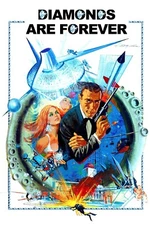 007 JAMES BOND -  DIAMONDS ARE FOREVER 11"x17" MOVIE POSTER PRINT #3