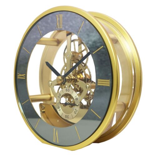 Insert d'horloge transparent sophistiqué cadran numérique romain avec mouvemen - Afbeelding 1 van 11