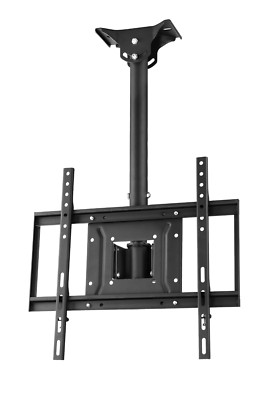 Apollo Enclosures Adjustable Height TV Ceiling Mount-Black [CM708] New Open Box