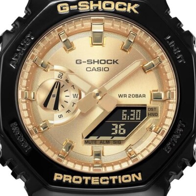 CASIO G-SHOCK GA-2100GB-1AJF Gold Carbon Analog Digital Men's