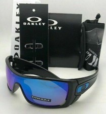 New OAKLEY Sunglasses BATWOLF OO9101-5827 Polished Black Prizm Sapphire Iridium