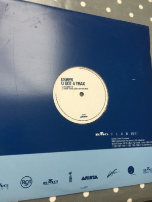 Usher    U Got 4 Trax 12'' Vinyl Promo Single Label: Arista  Cat No: UGOT4TRAX EP