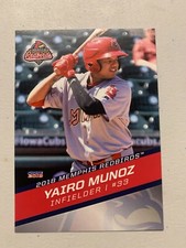 Yairo Munoz 2018 Memphis Redbirds Team Card