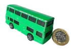 Toy Car Corgi Juniors Green Bus Diecast Metal Vintage ra