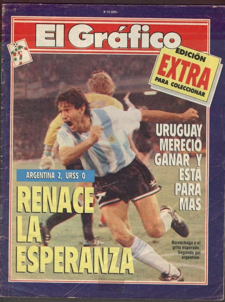 El Grafico Magazine Italy Soccer World Cup 1990 Extra Edition | eBay