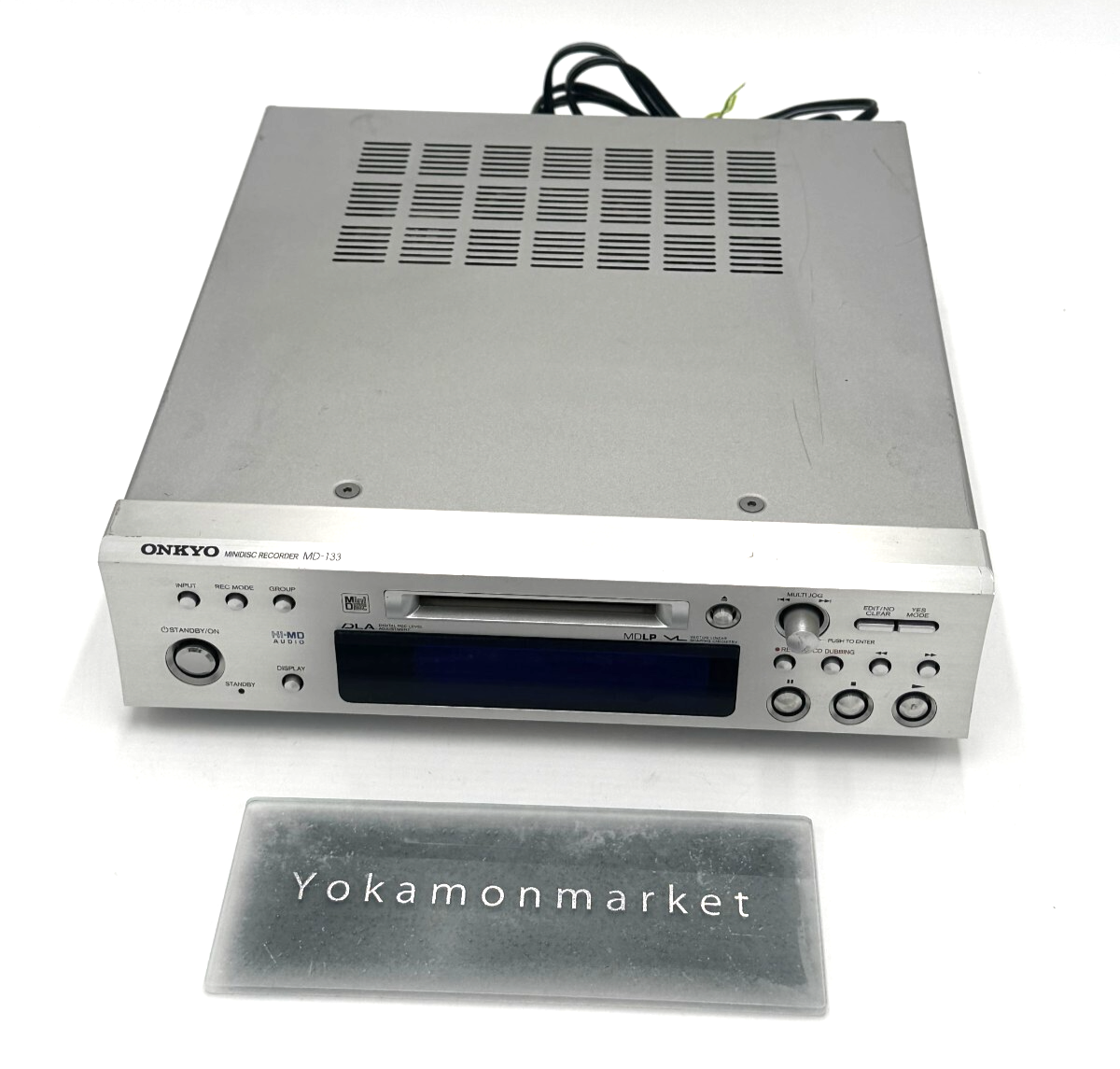 ONKYO MD-133 動作品　HI-MD対応機 MDデッキ MDプレーヤー ONKYO MD-133の仕様 オンキヨー/オンキョー