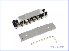 Guitar Bridge - Surface mounting type - Bridge Cover Included EZPZ  PARTS